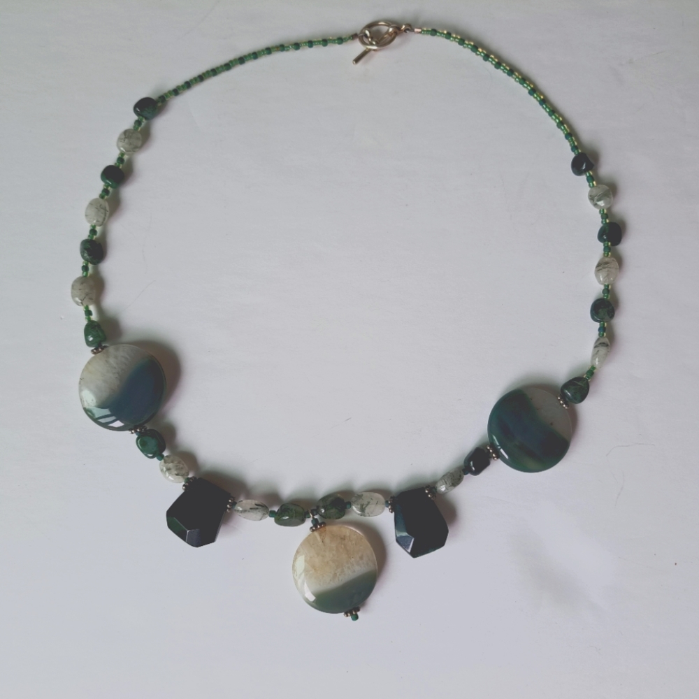 Green Stone Necklace